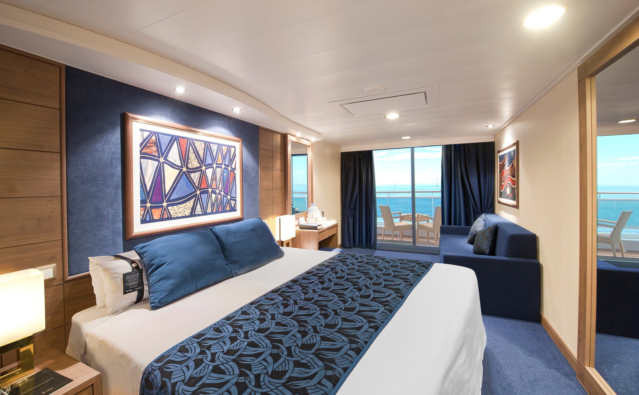 Ocean view cabin