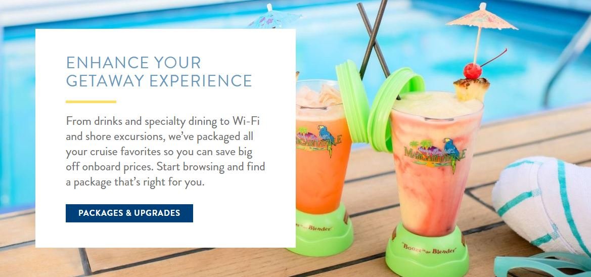 Margaritaville at Sea - Drink Packages and Upgrades