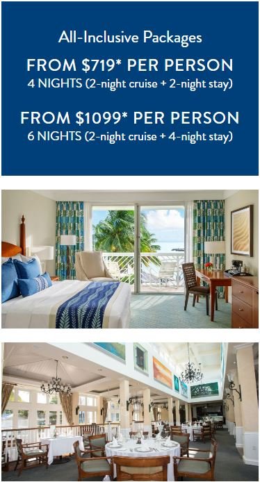 Margaritaville Cruise and Stay - GRAND LUCAYAN RESORT